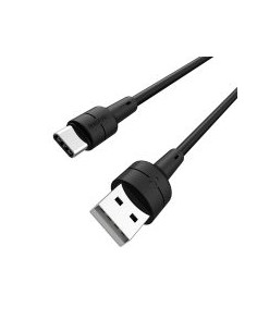 USB kabelis Devia Gracious Magnetic Lightning 1.0m juodas 5V 2.1A