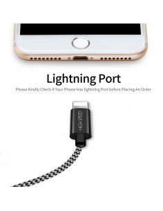USB kabelis Dux Ducis K-ONE Lightning FastCharging 1.0m 2