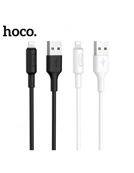 USB kabelis Hoco X25 Lightning 1.0m juodas
