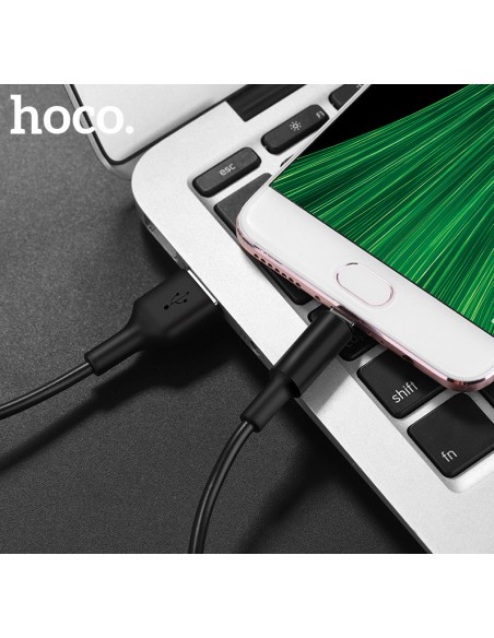 USB kabelis Hoco X25 microUSB 1.0m baltas
