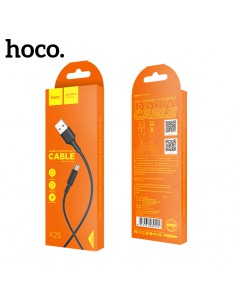 USB kabelis Hoco X25 microUSB 1.0m juodas