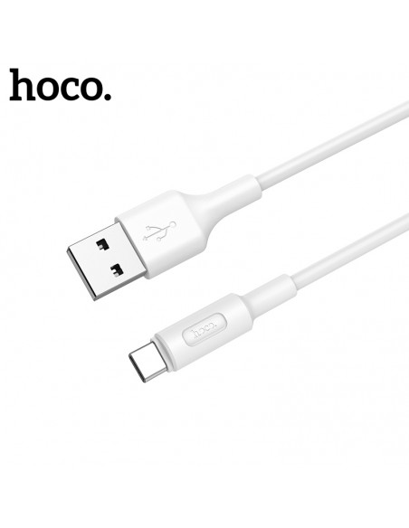 USB kabelis Hoco X25 Type-C 1.0m baltas