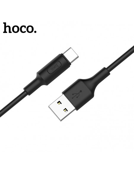 USB kabelis Hoco X25 Type-C 1.0m juodas