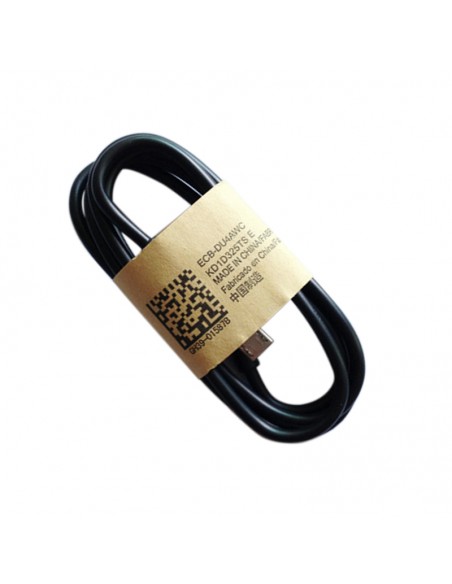 USB kabelis microUSB juodas HQ, 1.0m