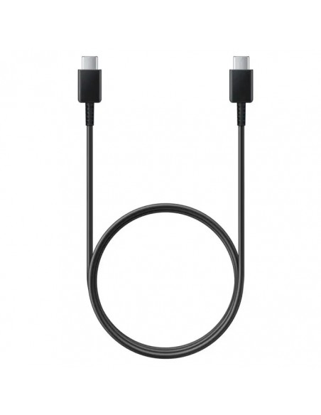 USB kabelis originalus Samsung EP-DA705BBEGWW Type-C-Type-C 1.0m pakuotėje juodas