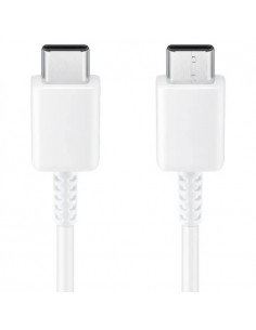 USB kabelis originalus Samsung EP-DA705BWEGWW Type-C-Type-C 1.0m pakuotėje baltas 2