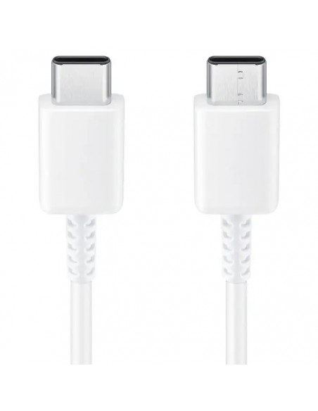 USB kabelis originalus Samsung EP-DA705BWEGWW Type-C-Type-C 1.0m pakuotėje baltas