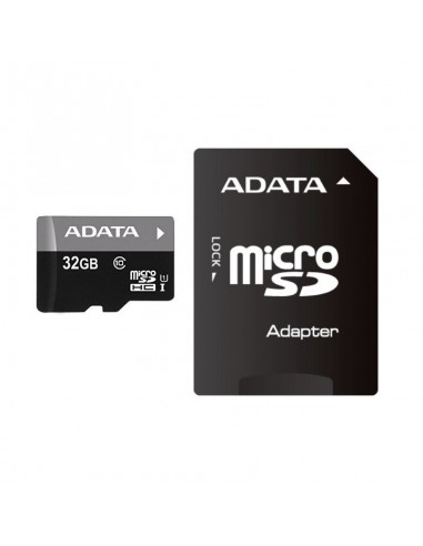 Atminties korta ADATA microSD 32GB (UHS-I Class 10) + SD adapter