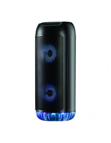 Bluetooth nešiojamas garsiakalbis Rebeltec Partybox 400 (USB, microSD, AUX, HF, RGB šviestuvas)