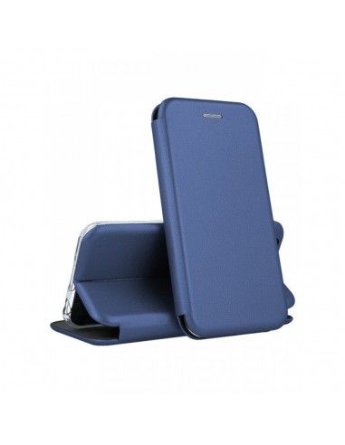 Dėklas Book Elegance Samsung G973 S10 tamsiai mėlynas