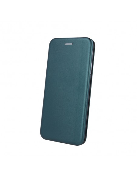 Dėklas Book Elegance Samsung G998 S21 Ultra 5G tamsiai žalias