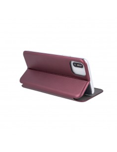 Dėklas Book Elegance Samsung J330 J3 2017 bordo 2
