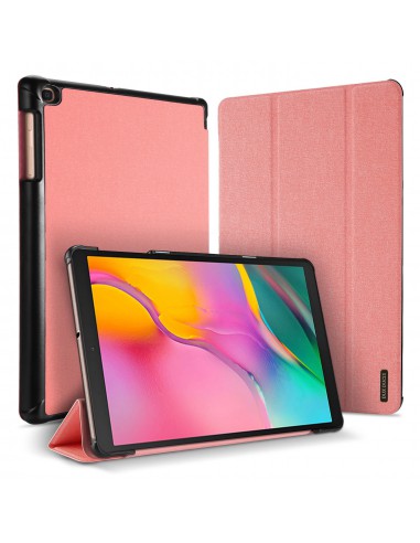 Dėklas Dux Ducis Domo Samsung X200/X205 Tab A8 10.5 2021 rožinis