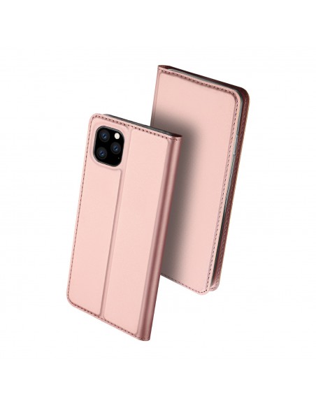 Dėklas Dux Ducis Skin Pro Samsung A525 A52 4G/A526 A52 5G/A528 A52s 5G rožinis-auksinis