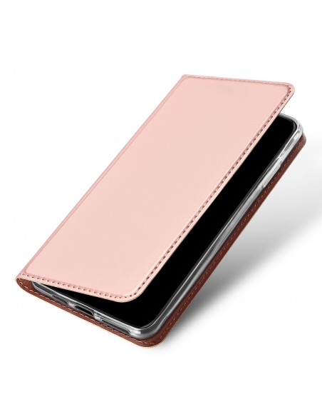 Dėklas Dux Ducis Skin Pro Samsung A525 A52 4G/A526 A52 5G/A528 A52s 5G rožinis-auksinis