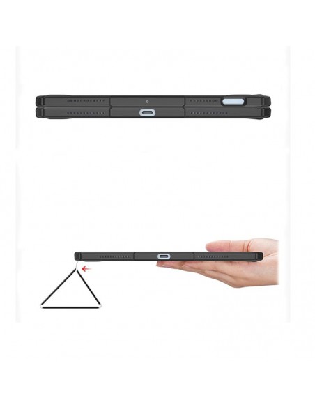 Dėklas Dux Ducis Toby Apple iPad Pro 12.9 2021/2022 juodas