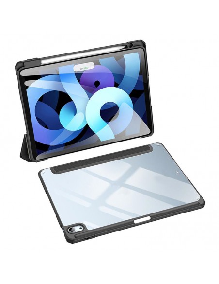 Dėklas Dux Ducis Toby Samsung X800/X806 Tab S8 Plus/T730/T736B Tab S7 FE 2021/T970/T976B TAB S7 Plus 12.4 juodas