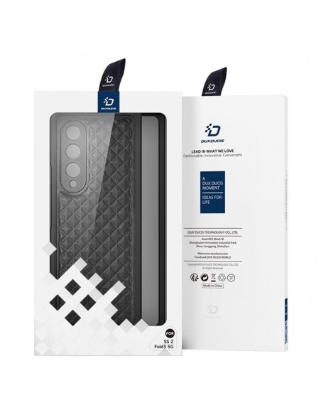 Dėklas Dux Ducis Venice Samsung F926 Z Fold3 5G juodas