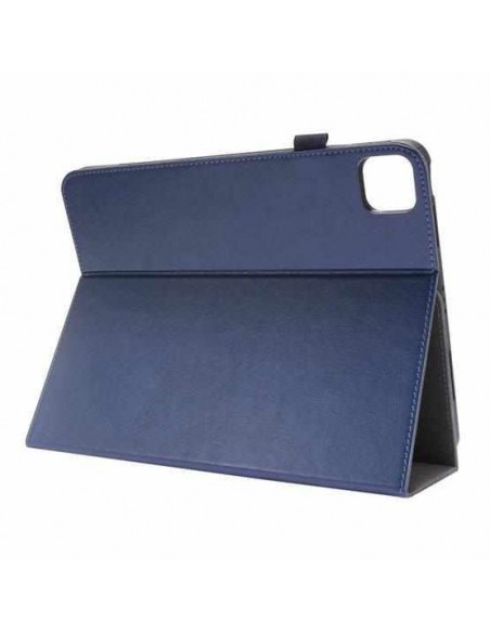 Dėklas Folding Leather Huawei MatePad T10 9.7 tamsiai mėlynas