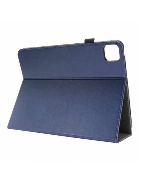 Dėklas Folding Leather Lenovo Tab M10 Plus 10.3 X606 tamsiai mėlynas