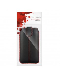 Dėklas Forcell Ultra Slim M4 i9100 S2 XXL juodas 2