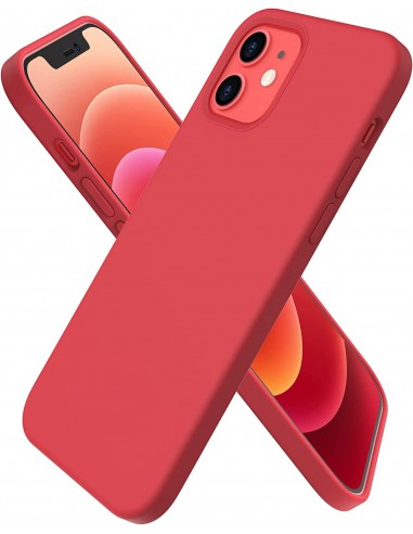 Dėklas Liquid Silicone 1.5mm Apple iPhone 7/8/SE 2020/SE 2022 raudonas