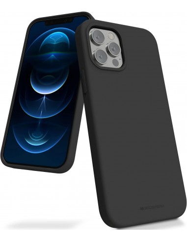 Dėklas Mercury Silicone Case Apple iPhone 7/8/SE 2020/SE 2022 juodas