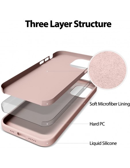 Dėklas Mercury Silicone Case Samsung A736 A73 5G rožinio smėlio
