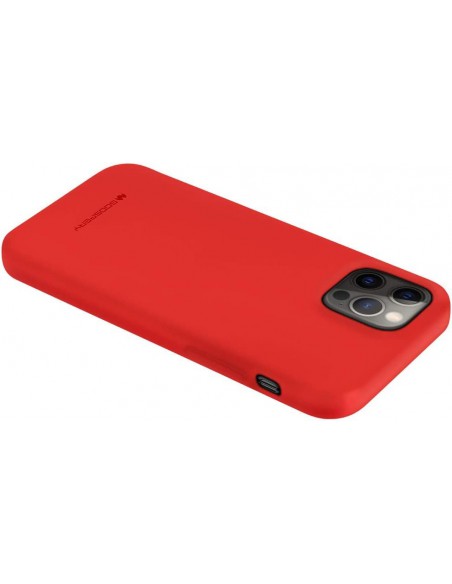 Dėklas Mercury Soft Jelly Case Apple iPhone 13 Pro raudonas
