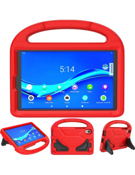 Dėklas Shockproof Kids Huawei MatePad T10 9.7 raudonas