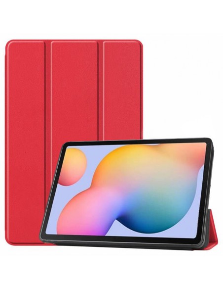 Dėklas Smart Leather Lenovo Tab M10 Plus X606 10.3 raudonas