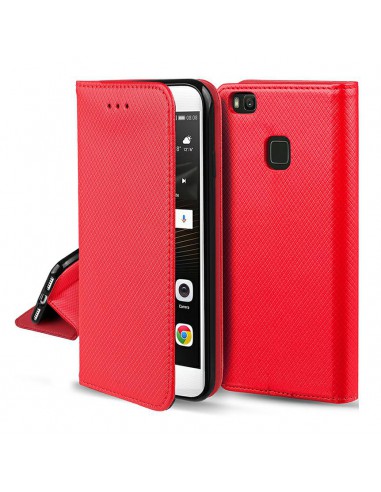 Dėklas Smart Magnet Xiaomi Redmi 9A/9AT raudonas
