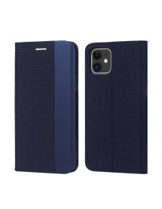 Dėklas Smart Senso Samsung G950 S8 tamsiai mėlynas