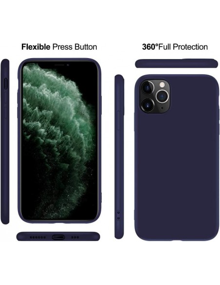 Dėklas X-Level Dynamic Apple iPhone 12/12 Pro tamsiai mėlynas