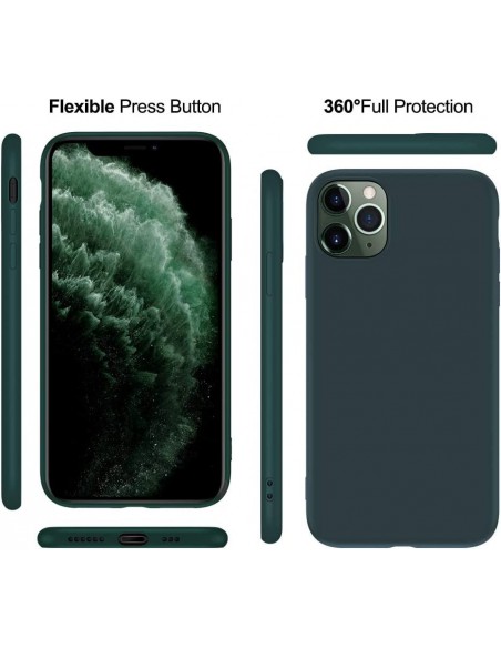Dėklas X-Level Dynamic Apple iPhone 7/8/SE 2020/SE 2022 tamsiai žalias