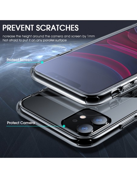 Dėklas X-Level Space II Apple iPhone 12 Pro Max skaidrus