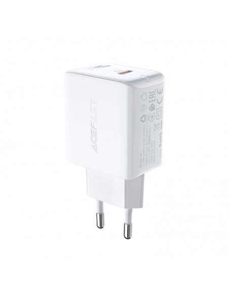 Įkroviklis buitinis Acefast A1 PD20W USB-C baltas