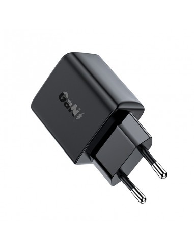 Įkroviklis buitinis Acefast A21 30W GaN USB-C juodas