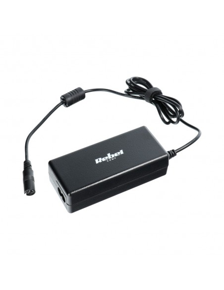 Įkroviklis buitinis universalus REBEL for Notebook/Laptop 45W/18-20V juodas