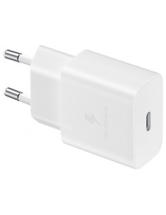 Įkroviklis originalus Samsung EP-T1510XWEGEU 15W + kabelis Type-C 1m pakuotėje baltas 2