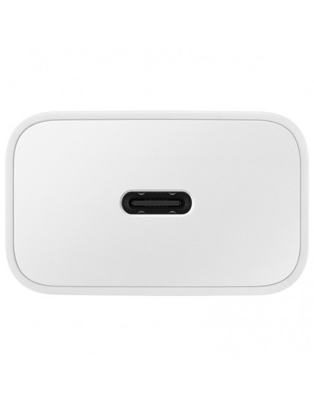 Įkroviklis originalus Samsung EP-T1510XWEGEU 15W + kabelis Type-C 1m pakuotėje baltas