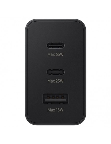 Įkroviklis originalus Samsung EP-T6530NBEGEU 65W pakuotėje juodas