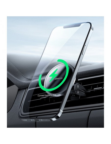 Įkroviklis-laikiklis magnetinis automobilinis Joyroom JR-ZS240 MagSafe 15W juodas