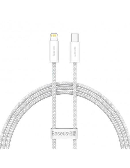 Kabelis Baseus Dynamic iš Type-C į Lightning 20W 1.0m baltas CALD000002