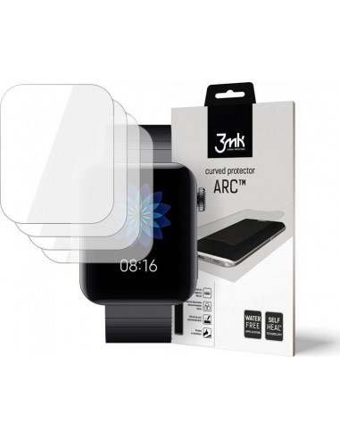 LCD apsauginė plėvelė 3MK Watch ARC Apple Watch SE 44mm 3vnt