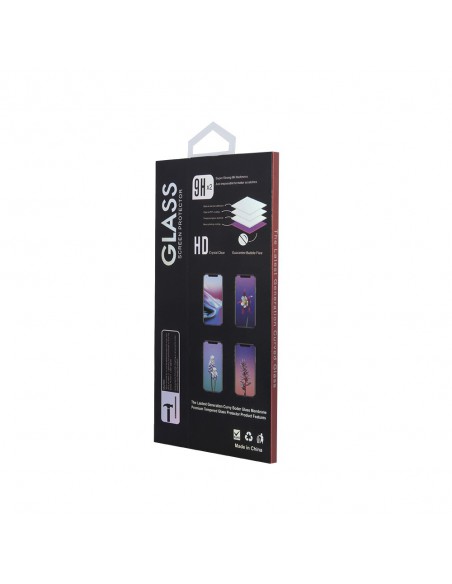LCD apsauginis stikliukas 6D Samsung A135 A13 4G/A136 A13 5G/A047 A04s juodas