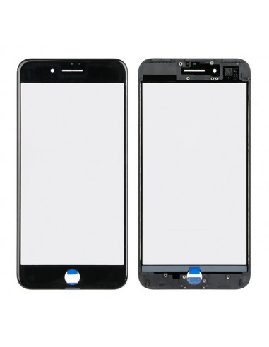 LCD stikliukas Apple iPhone 5S/SE su rėmeliu juodas ORG