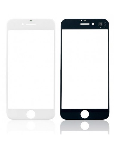 LCD stikliukas Apple iPhone 8/SE 2020 su rėmeliu ir OCA baltas V2 ORG