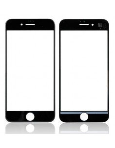 LCD stikliukas Apple iPhone 8/SE 2020 su rėmeliu ir OCA juodas V2 ORG