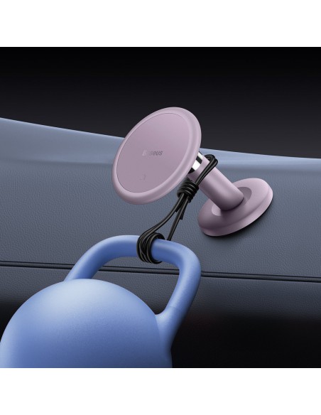 Telefono laikiklis Baseus C01 Magnetic Stick-On violetinis SUCC000005